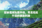 探秘魔域私服外挂，竟是如此不错的辅助利器
