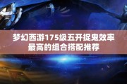 梦幻西游175级五开捉鬼效率最高的组合搭配推荐