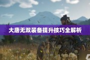 大唐无双装备提升技巧全解析