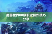 魔兽世界80级职业操作技巧分享